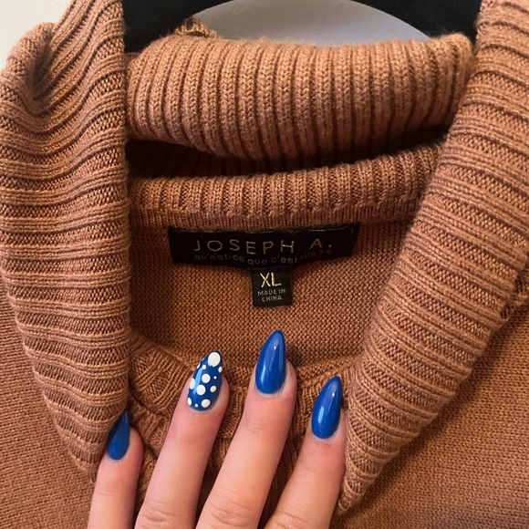 Assorted Joseph A turtleneck boxy poncho sweaters, purchased from Nordstrom new - Picture 7 of 8